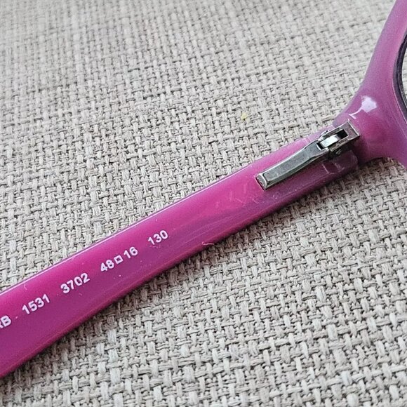 Ray-Ban Kid Youth Eyeglasses Frame Dark Purple RB1531 3702 48[]16 130 Glasses - Picture 8 of 12